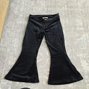 Kids Black Formal Flared Bottoms
